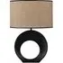 Colson Table Lamp - Black, Natural