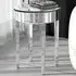Comfy Living Round Side Table - Silver