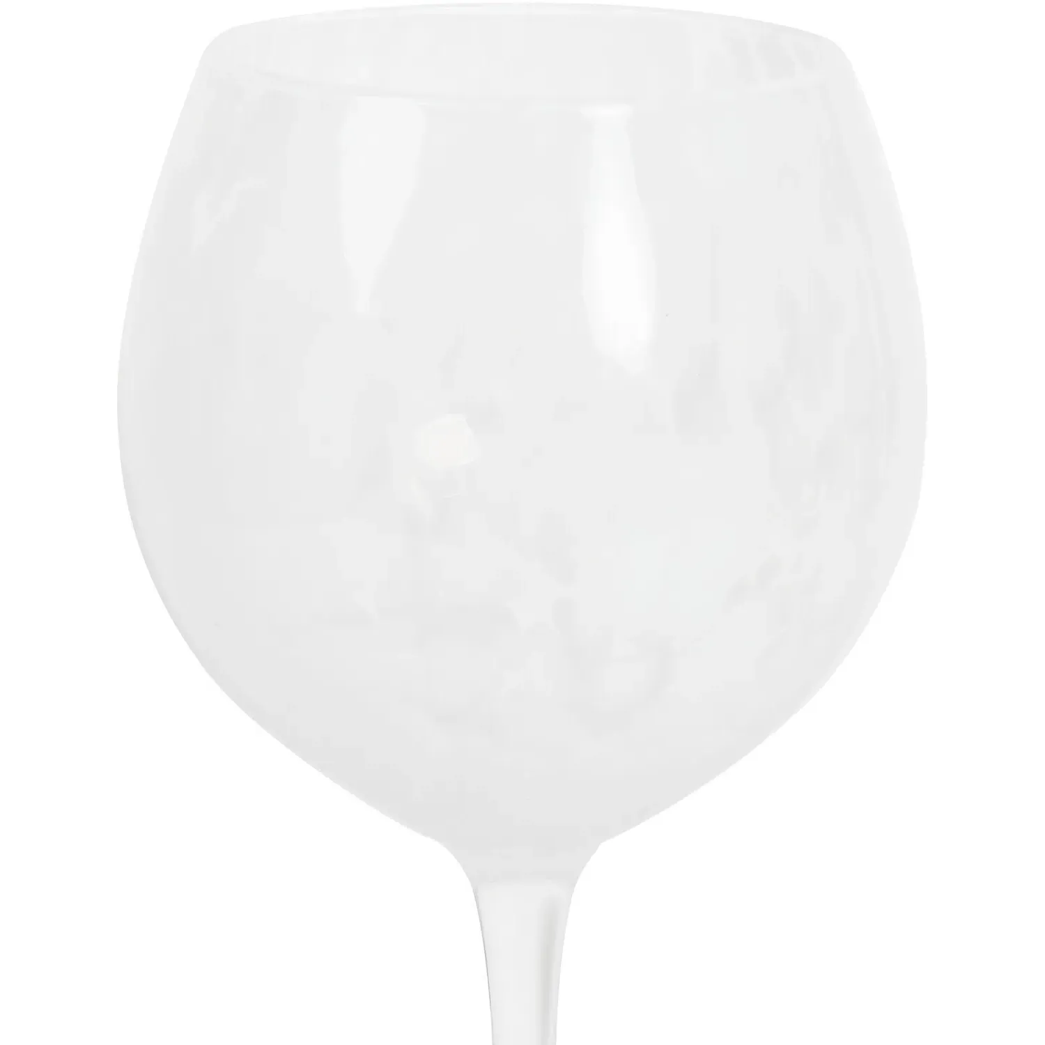 Confetti Gin Glass - White