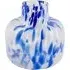 Confetti Glass Vase - Blue