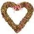 Confetti Heart Wreath - Pink