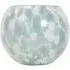 Confetti Round Candle Holder - Sage & White