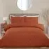 Copenhagen Double Tufted Duvet Set - Rust