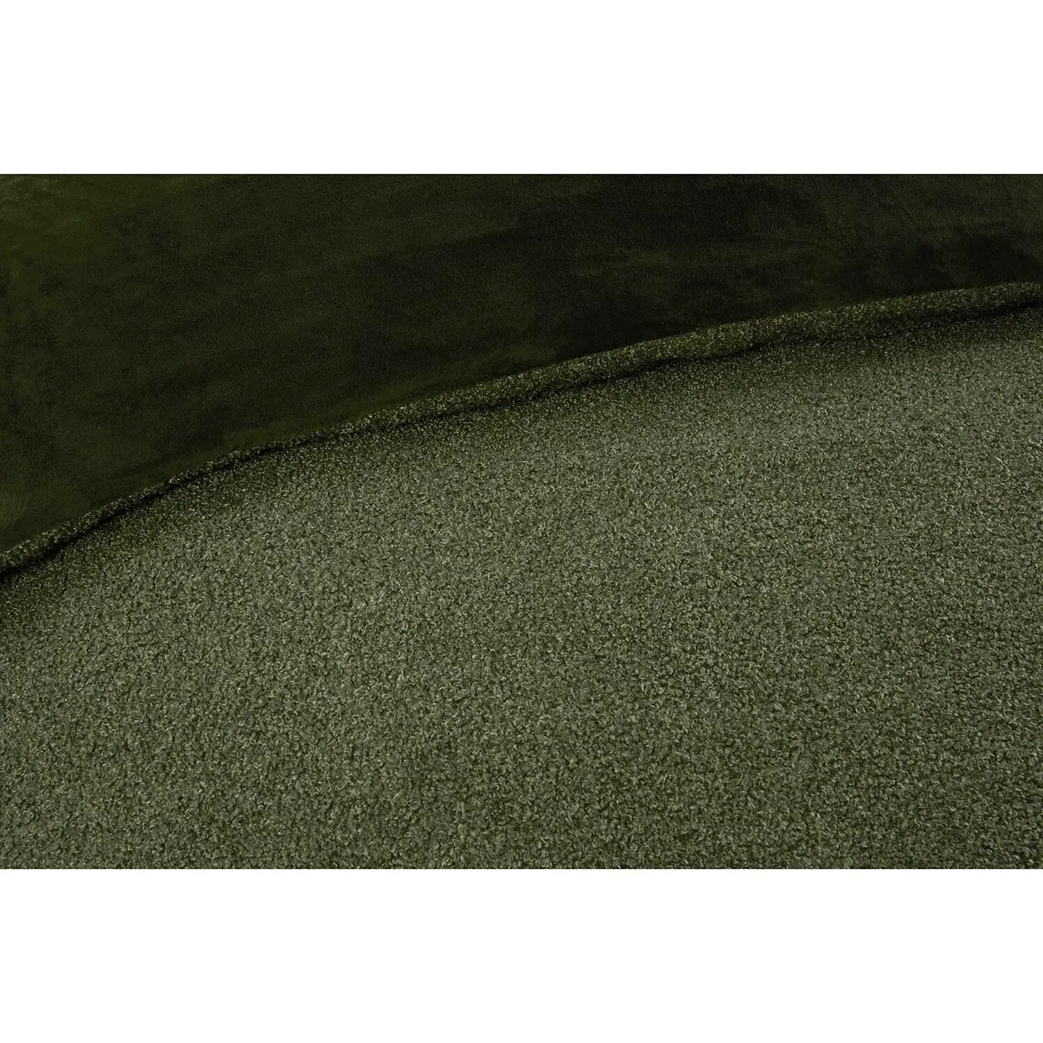 Copenhagen King Size Duvet Cover Set - Khaki, Boucle