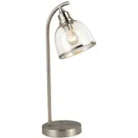 Cora Table Lamp - Nickel