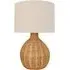 Corsica Table Lamp - Brown, Rattan