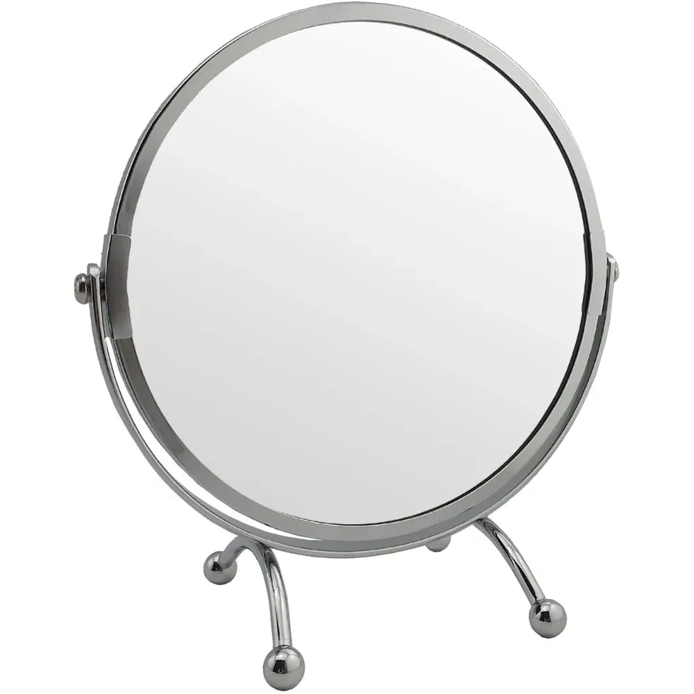 Cosmetic Table Mirror - Silver image