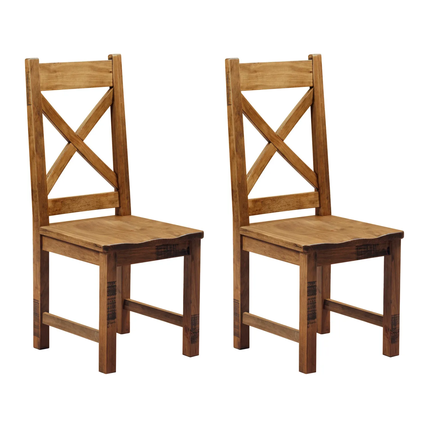 Cotswold Dining Chairs Set of 2 - Pine