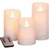 Cotton Fragranced LED Flameless Candles 3 Pack
