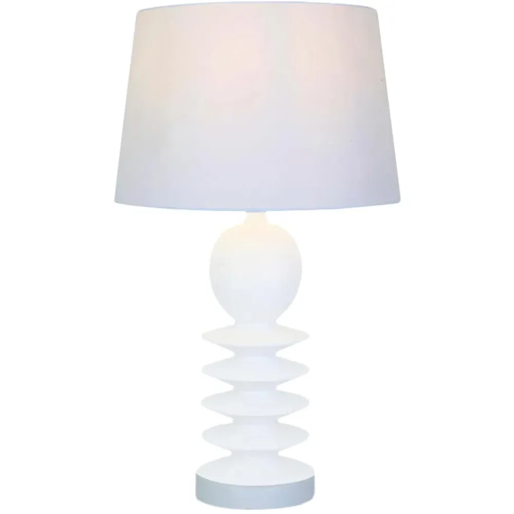 Cove Table Lamp - White
