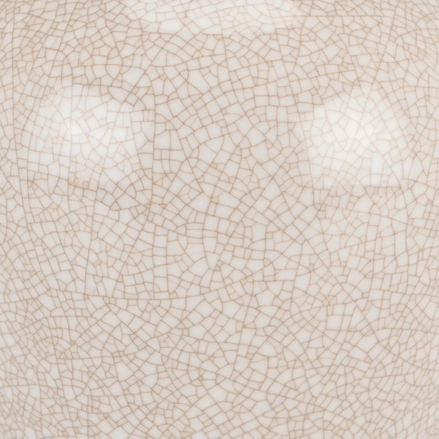 Crackle Ginger Jar Table Lamp - Ivory