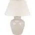 Crackle Ginger Jar Table Lamp - Ivory