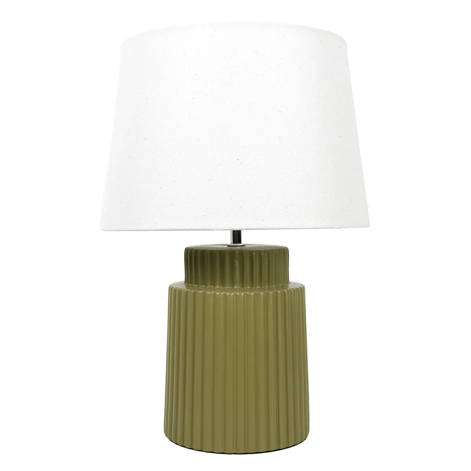 Creole Table Lamp - Green, Glass