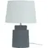 Creole Table Lamp - Grey