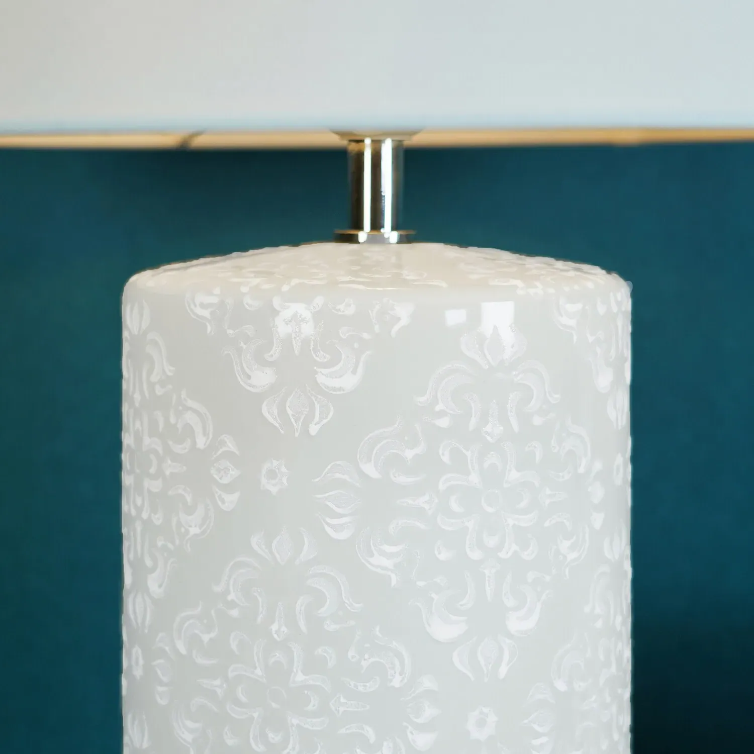 Cressida Table Lamp - Aqua, Ceramic