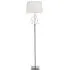 Crystal Leaf Floor Lamp - Silver