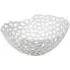 Cut-Out Ceramic Bowl - White
