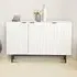Dakota 3 Door Sideboard - White