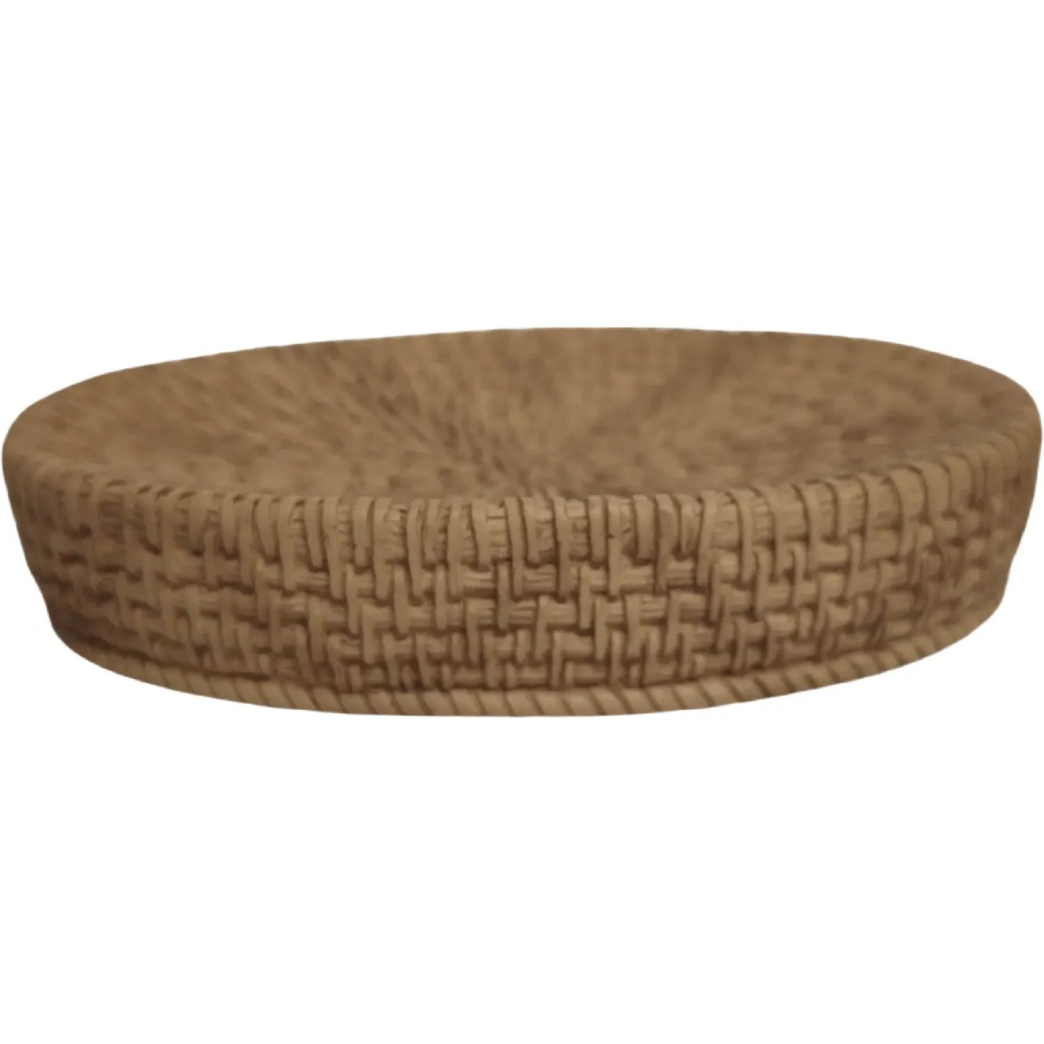 Dalton Rattan Soap Dish - Natural image