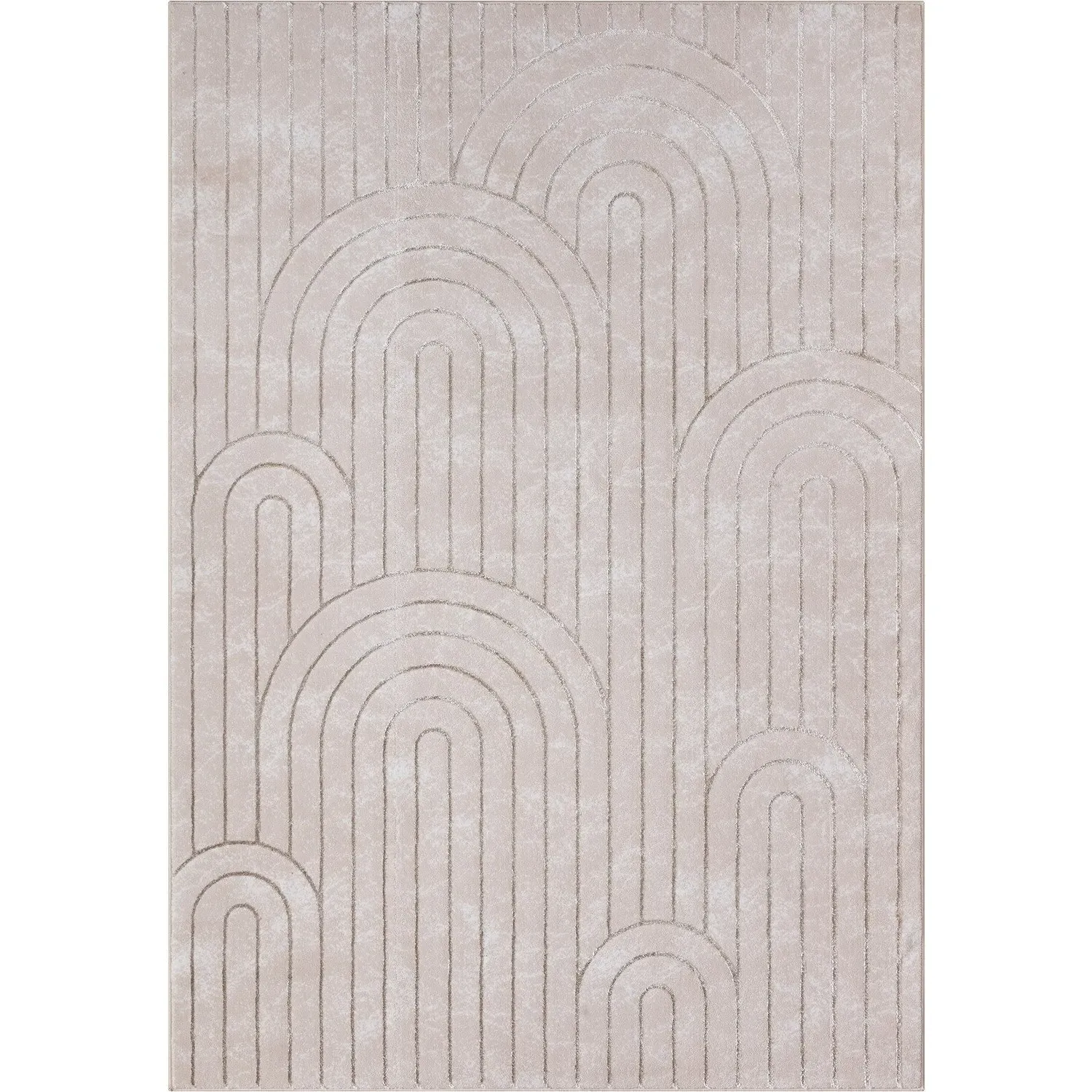 Deco 230cm Arch Rug - Beige