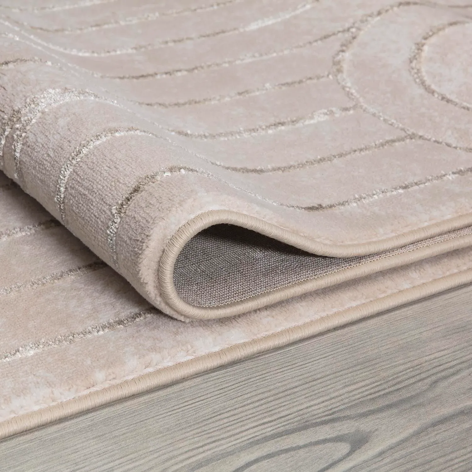 Deco 66cm Arch Rug - Beige