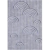 Deco Arch Rug - Grey