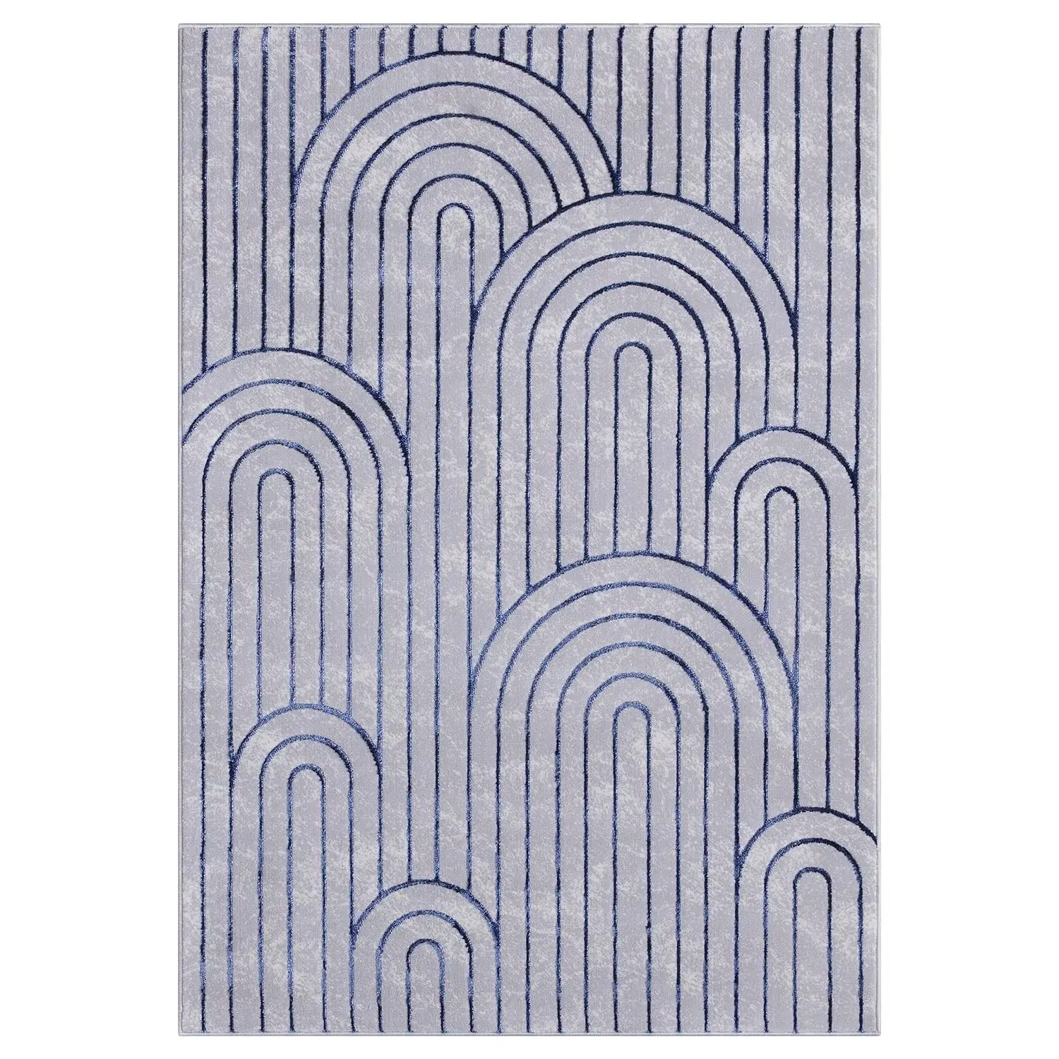 Deco Arch Rug - Grey