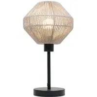 Delia Table Lamp - Grey