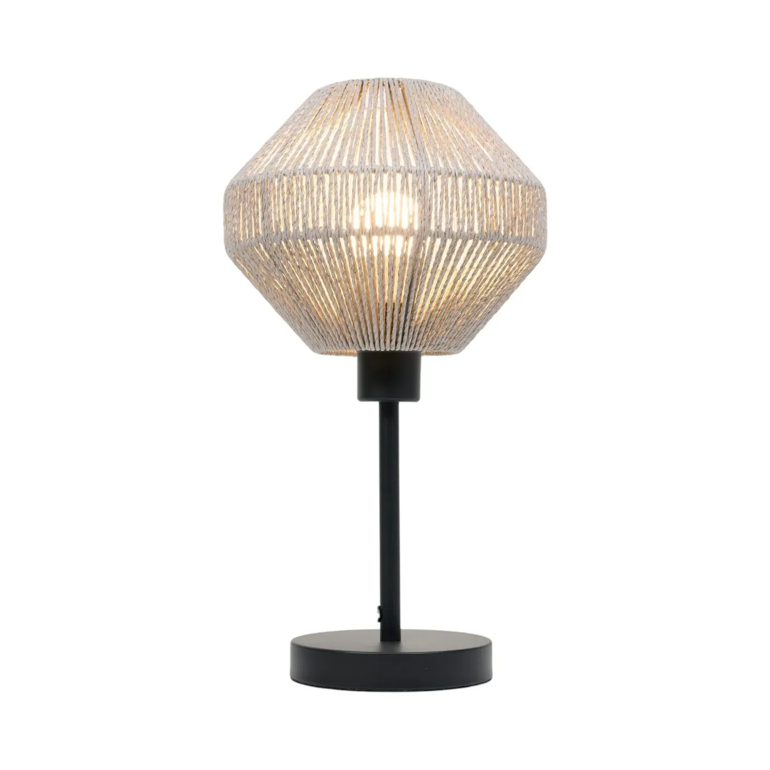 Delia Table Lamp - Grey