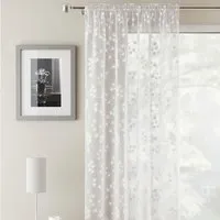 Delila Single Panel Curtain - White
