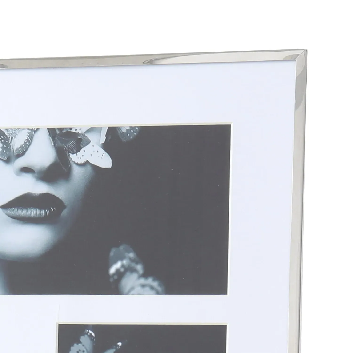 Delilah Aperture Photo Frame - Silver