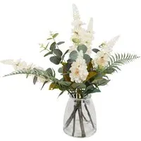 Delphinium Vase Arrangement 53cm