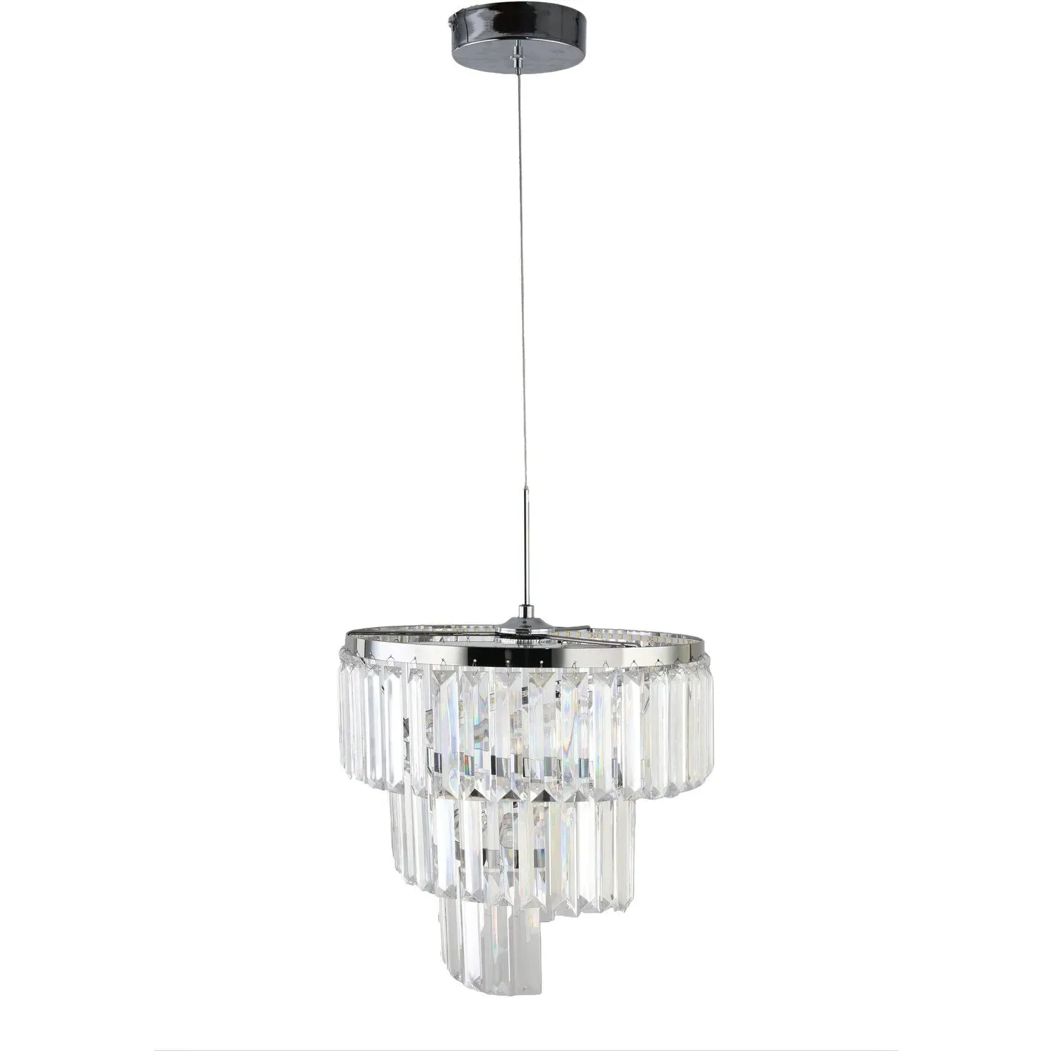 Delta Ceiling Fitting with Cascading Pendants image