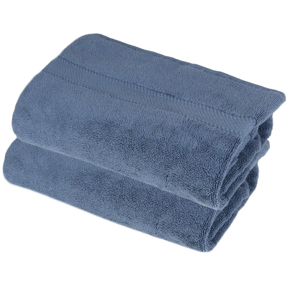 Deluxe Cotton Bath Towel - Deep Denim