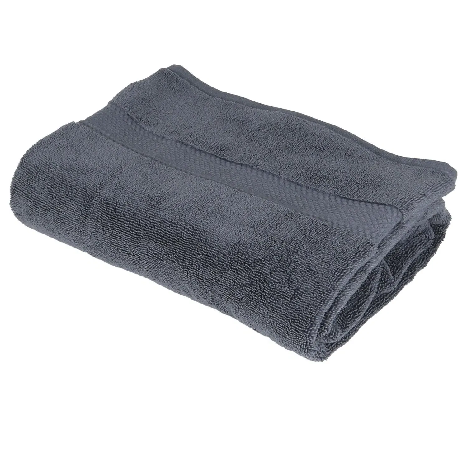 Deluxe Cotton Bath Towel - Midnight Grey