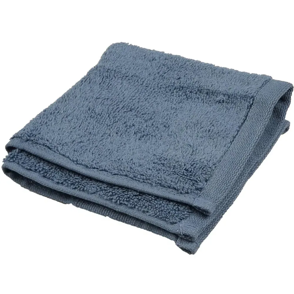 Deluxe Cotton Face Cloth - Deep Denim