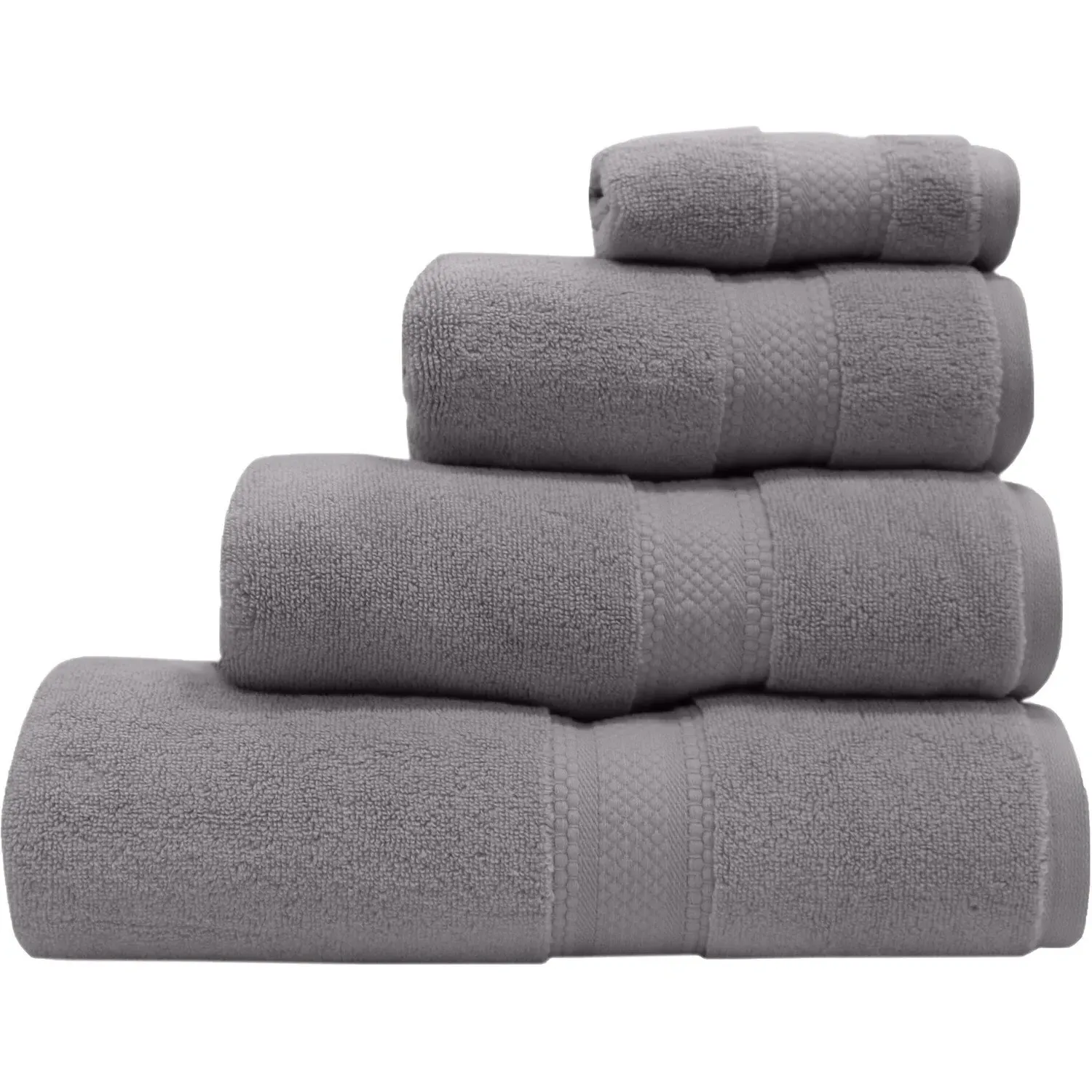 Deluxe Cotton Face Cloth - Paloma Grey