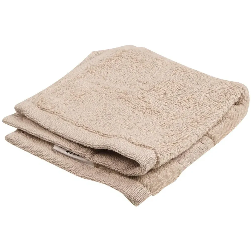 Deluxe Cotton Face Cloth - Stone