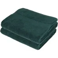 Deluxe Hand Towel - Forest Green