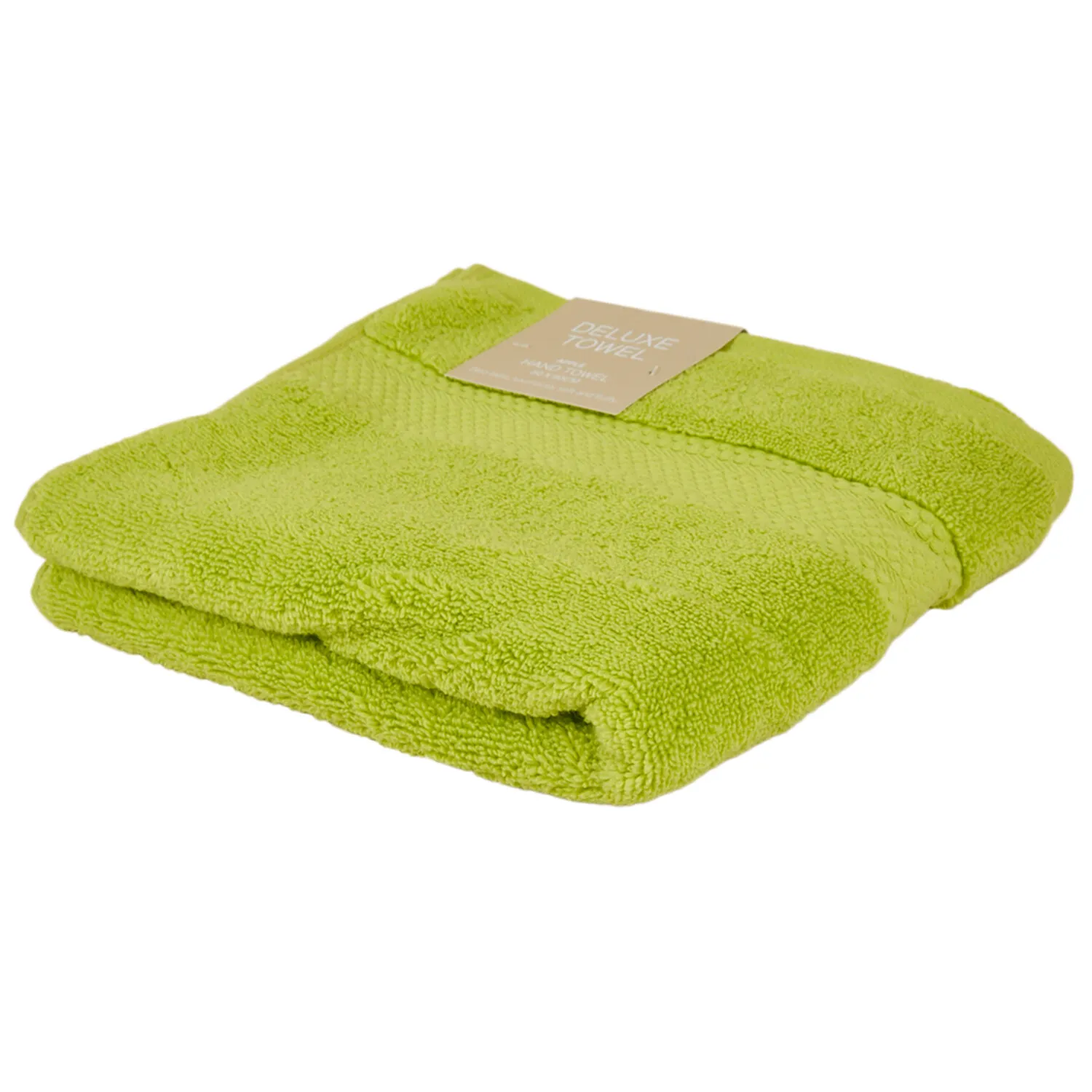 Deluxe Hand Towel - Green Apple