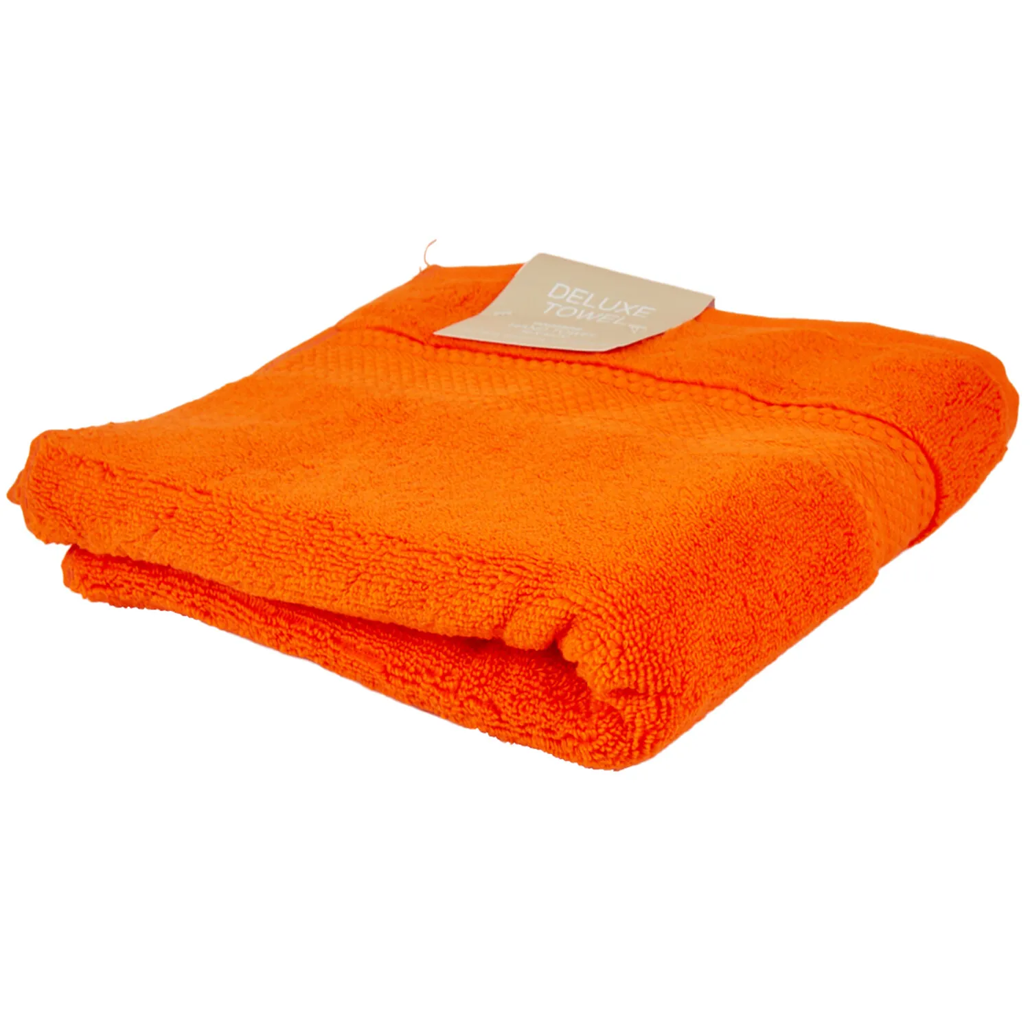 Deluxe Hand Towel - Tangerine