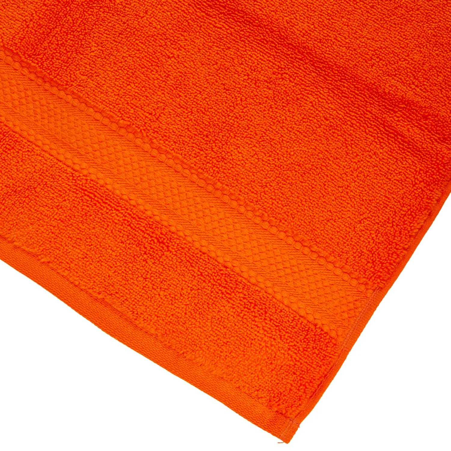 Deluxe Hand Towel - Tangerine