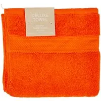 Deluxe Hand Towel - Tangerine