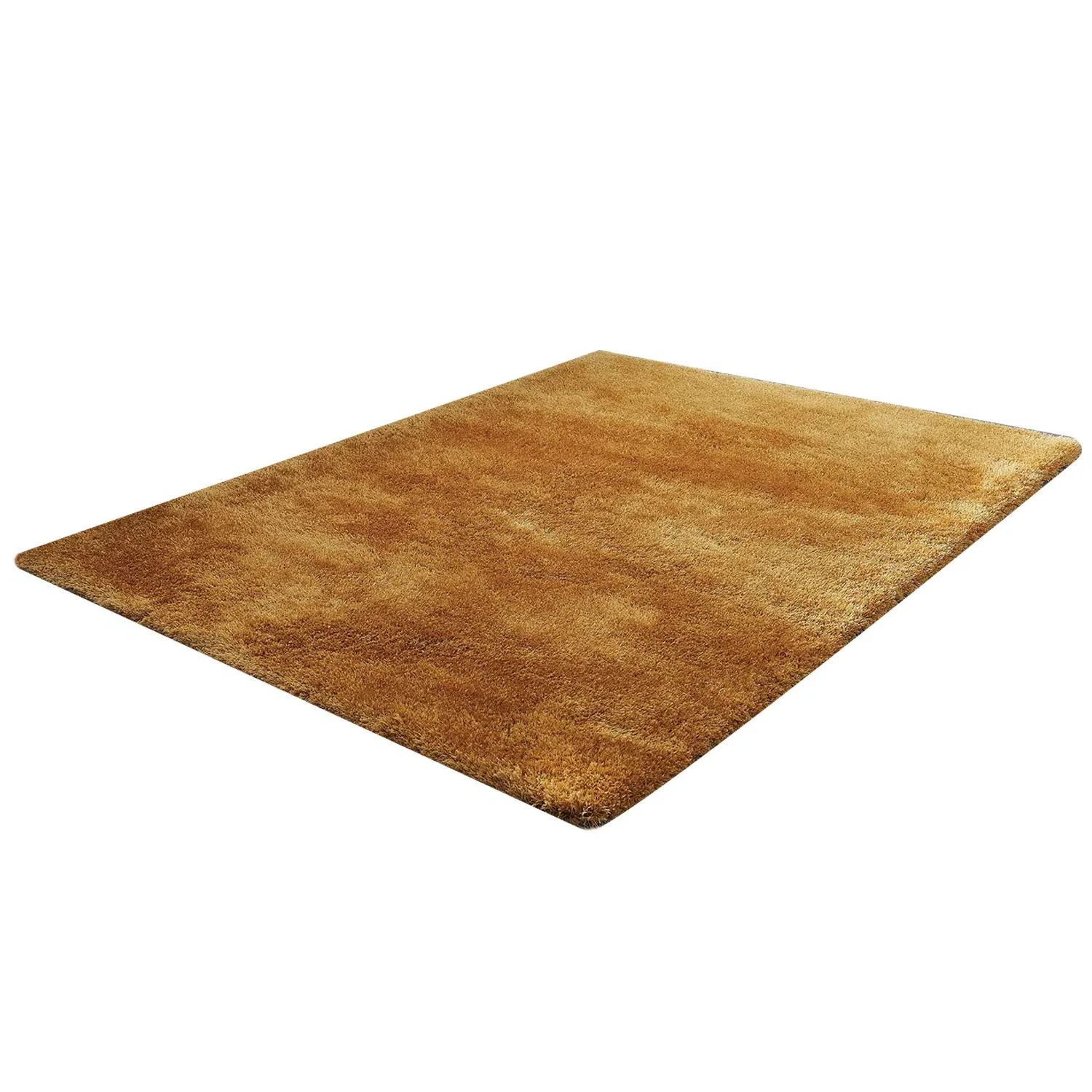Deluxe Shaggy Rug 150x90cm - Ochre image