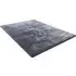 Deluxe Shaggy Rug 90x150cm - Grey, Microfiber