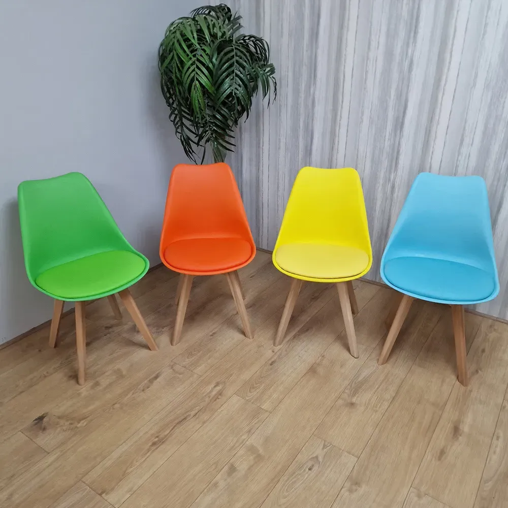 Denver Set of 4 Dining Chairs - Multi