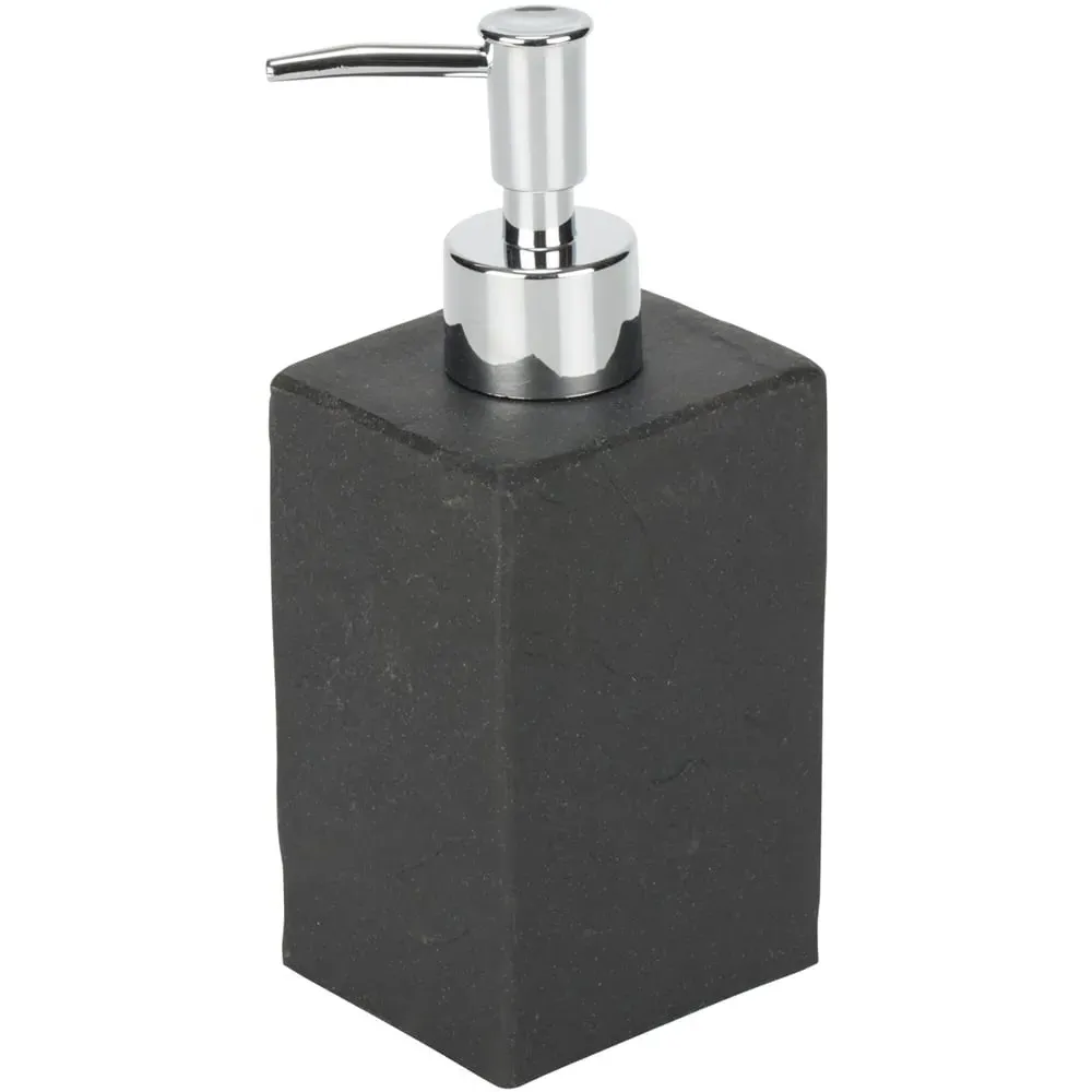 Denver Soap Dispenser with Pump - Black, Stone Finish