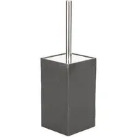 Denver Toilet Brush Holder - Black, Sandstone