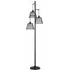 Dexter 3 Light Floor Lamp - Black