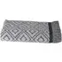 Diamond Fringe Hand Towel - Grey, Cotton